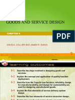 Goods and Service Design: David A. Collier and James R. Evans