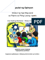 FPL-ISPORTS12 Q1Q3 W4-Pagsulat-ng-Opinyon Tiongan Benguet V4