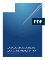 Ensayo Sociología de las ciencias sociales ne America Latina Bismar Chacon