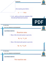 Electrode Kinetics: MCH 7105: Advances in Electrochmistry