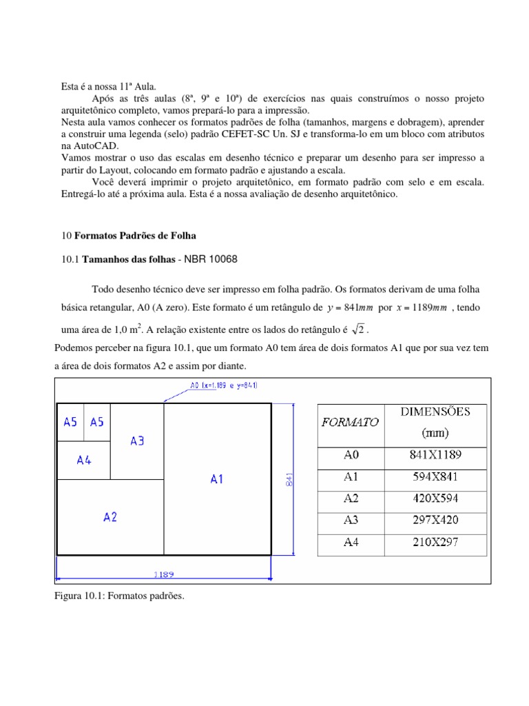 Formato Escala Impressão | PDF | Desenho | Desenho técnico