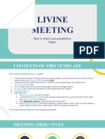 Livine Meeting by Slidesgo