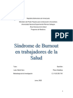 Síndrome de Burnout-Dulbelkys Pérez Diseño de Investigacion