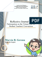 GERONA, MARVIN B. Reflective Journal