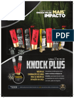 Folheto Cartuchos Knock - Plus