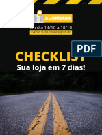 Checklist - Sua Loja Pronta em 7 Dias