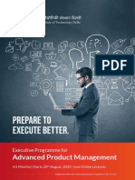 Prepare To Execute BETTER.: Advanced Product Management