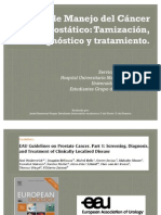 Guías de Manejo para El Cáncer Prostático