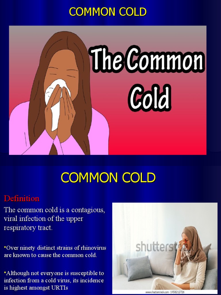 Understanding the Common Cold Symptoms | PDF