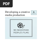 Developing A Creative Media Production