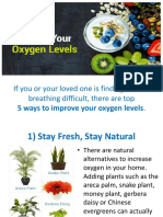 5 Ways To Improve Oxygen Level