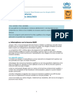 Formulaire Candidature DAFI 2022 (Français)