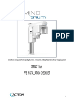 XMIND Trium Pre Installation Checklist