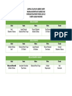 Jadwal Ulangan Akhir Tahun Madrasah Diniyah Takmiliyah Pondok Pesantren Nurul Hayat TAHUN AJARAN 2021/2022