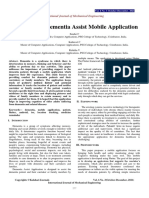 Demeassist - Dementia Assist Mobile Application: International Journal of Mechanical Engineering