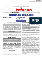 Decreto Supremo #063-2022-PCM