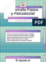 Desarrollo Fisico y Psicosocial en La Pubertad y La Adolescencia