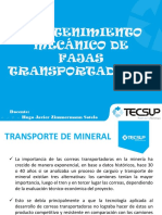 Mantenimiento de Equipos de Transporte de Mineral - 1eraparte