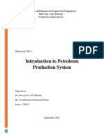 Introduction To Petroleum Production System