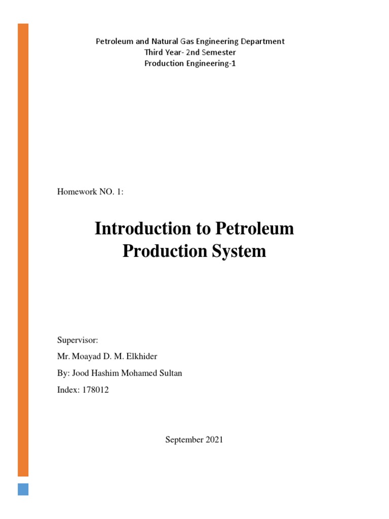 Introduction To Petroleum Production System PDF Casing (Borehole