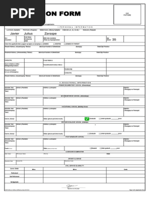 APPLICATION FORM (EDITABLE)