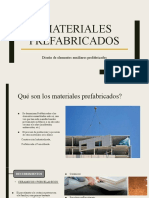 Materiales Prefabricados