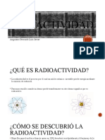 Radiactividad: descubrimiento, usos y efectos