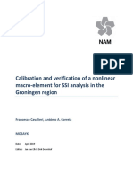 Calibration and Verification of A Nonlinear Macro-Element For SSI Analysis in The Groningen Region - Francesco Cavalieri, António A. Correia