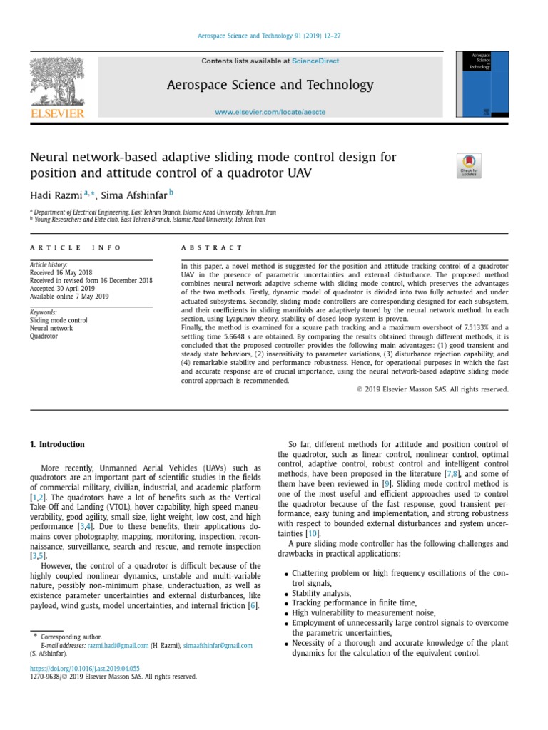 Neural Network-Based Adaptive Sliding Mode Control Design For Position ...