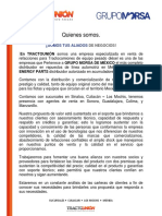 CURRICULUM EMPRESARIAL TRACTO OFICIAL