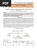 Load Flow Analysis & Simulation On IEEE 30 Bus System