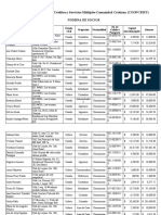 Nomina de Socios Coopcrist