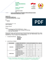 147 Surat Ke KONI Pusat Usulan Divisi & Nomor