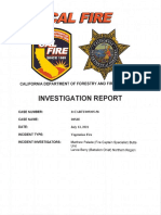 CAL FIRE's Investigation Report On Dixie Fire