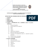 GENERALIDADES DE GUIA PARA LA ELABORACIÒN DEL INFORME DE LA P.P. NUEVO