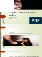 Violência Doméstica Contra A Mulher