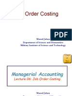 Lec 04 - Job Order Costing