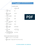 Guía de ejercicios de integración doble