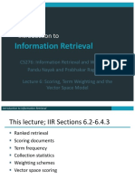 Introduction To: Information Retrieval