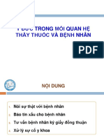 TS. HÀ MẠNH TUẤN - y Đức Trong Mối Quan Hệ Giữa Bệnh Nhân Và Thầy Thuốc