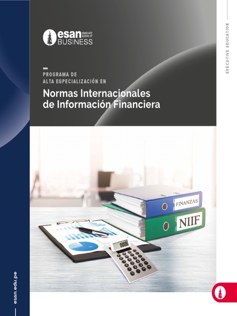 Especialización en Normas NIIF 2020 | PDF | normas internacionales de ...