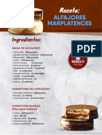 Receta Alfajores Marplatences