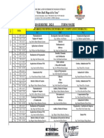 Horario Turno Noche