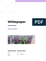 Whitepaper: Trust in Trade