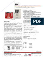 HE Series Selectable Candela Evacuation Signals: Standard Features