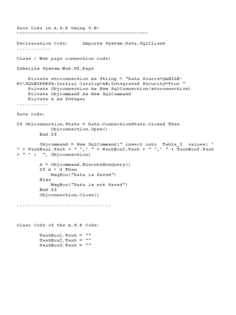 Code Clear | PDF