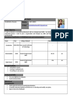 Ravinder Kaur: Present Address Contact Details Mobile E-Mail: Career Objective