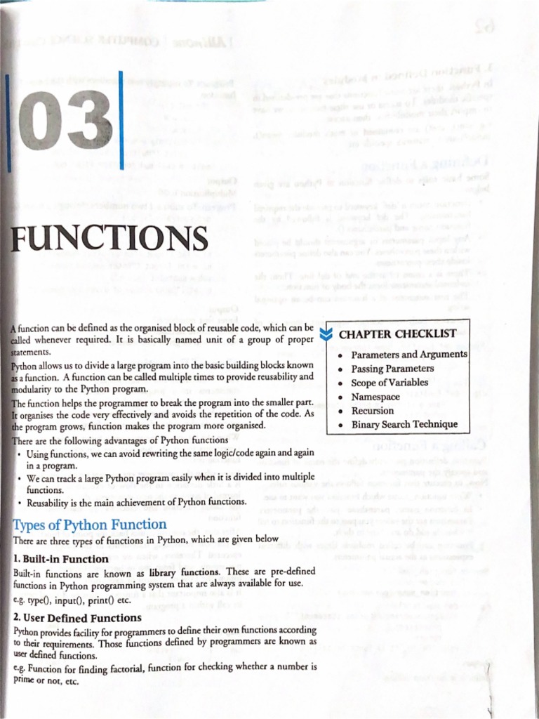 Functions | PDF