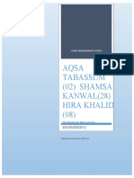 aqsa shamsa hira bpe project