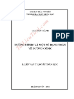 Đường Cônic và một số dạng toán về đường Cônic